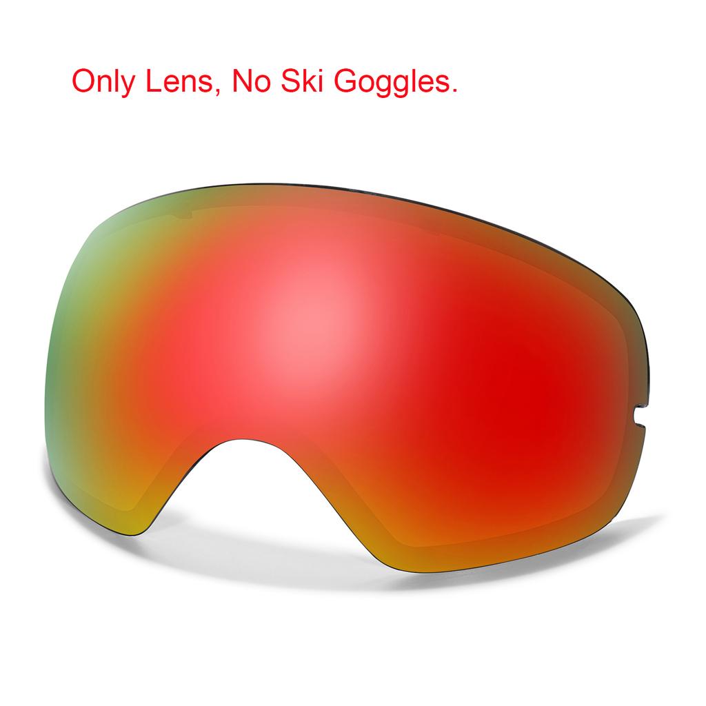 Anti-Fog UV400 Snowboard Goggles for Men Women Outdoor Sports Ski Mask Cycling Glasses with Replacement Lens Christmas Gift