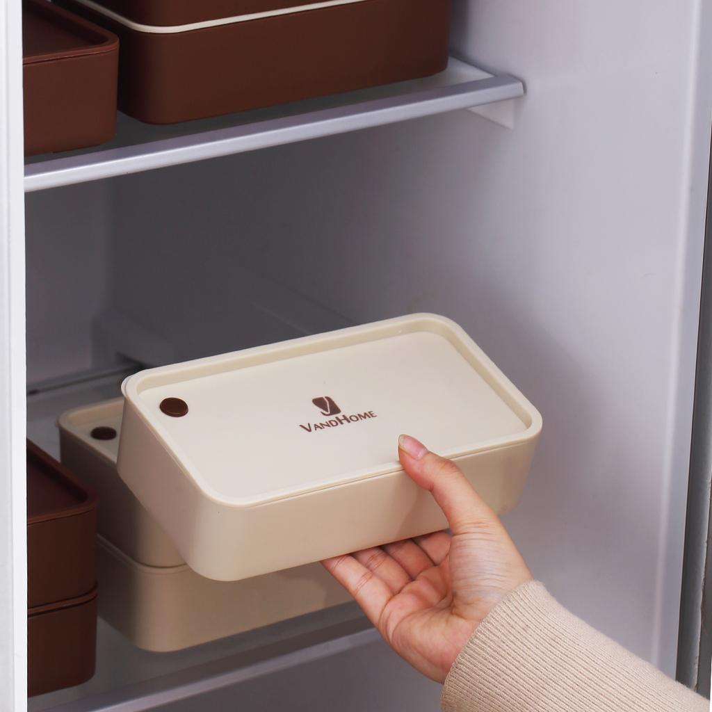 WORTHBUY Microwave Plastic Lunch Box With Detachable Compartments Reusable Portable Leak Proof Food Container For School Picnics