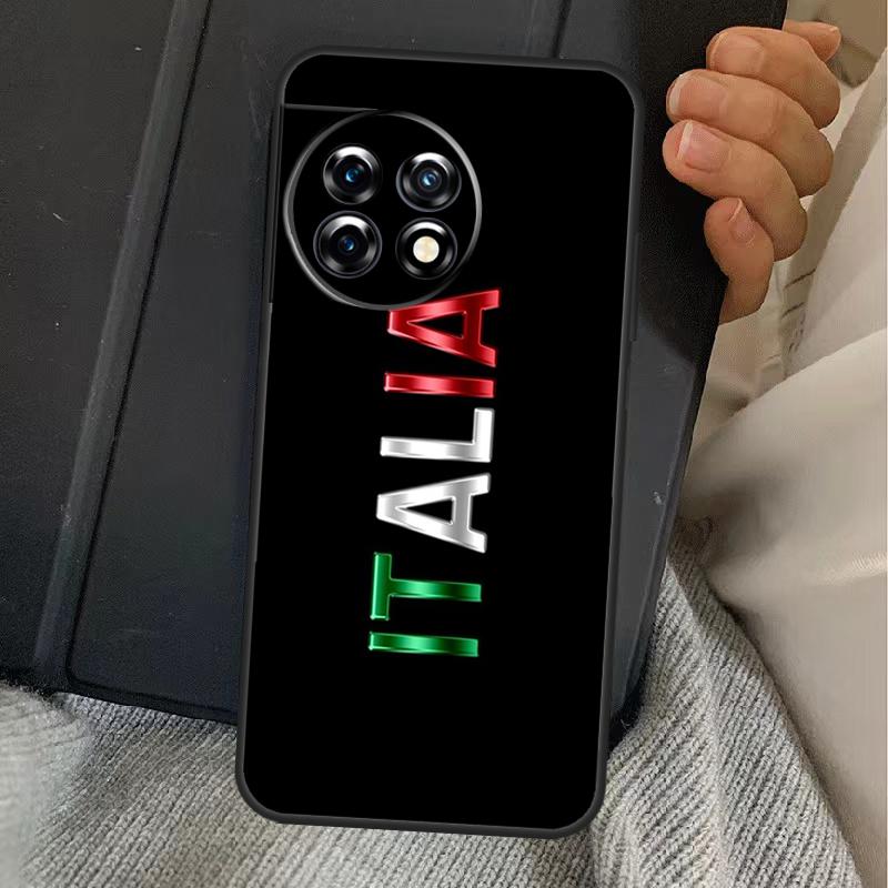 Italy Flag Case For OnePlus 15 13T 13 12 11 13R 12R 10R 10T 8T OnePlus Nord 5 CE 3 4 Lite N20 N30 Cover