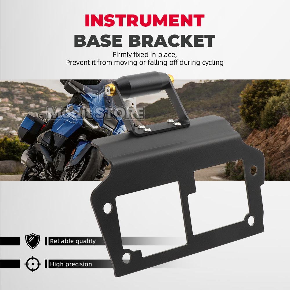 Für BMW K1600GT GTL GA K1600B 2022-2025 Motorradzubehör Navigationshalterung Instrumentenverlängerungshalterung GPS-Halterung Modifiziert