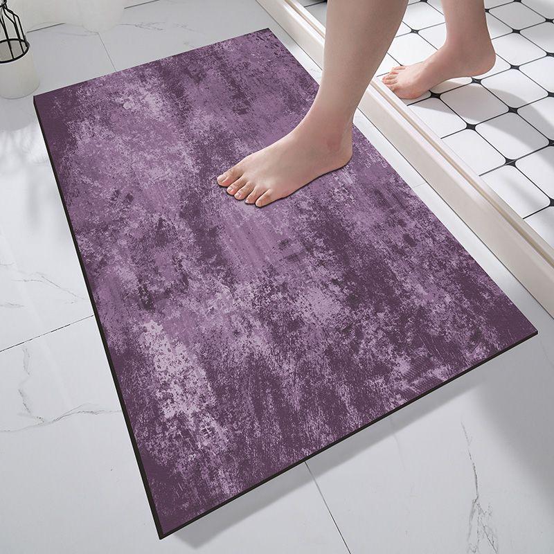 

Simple Bathroom Diatom Mud Slip-resistant Mat Toilet Carpet Entry Door Mat Toilet Door Moisture-wicking Foot Mat 40 * 60CM