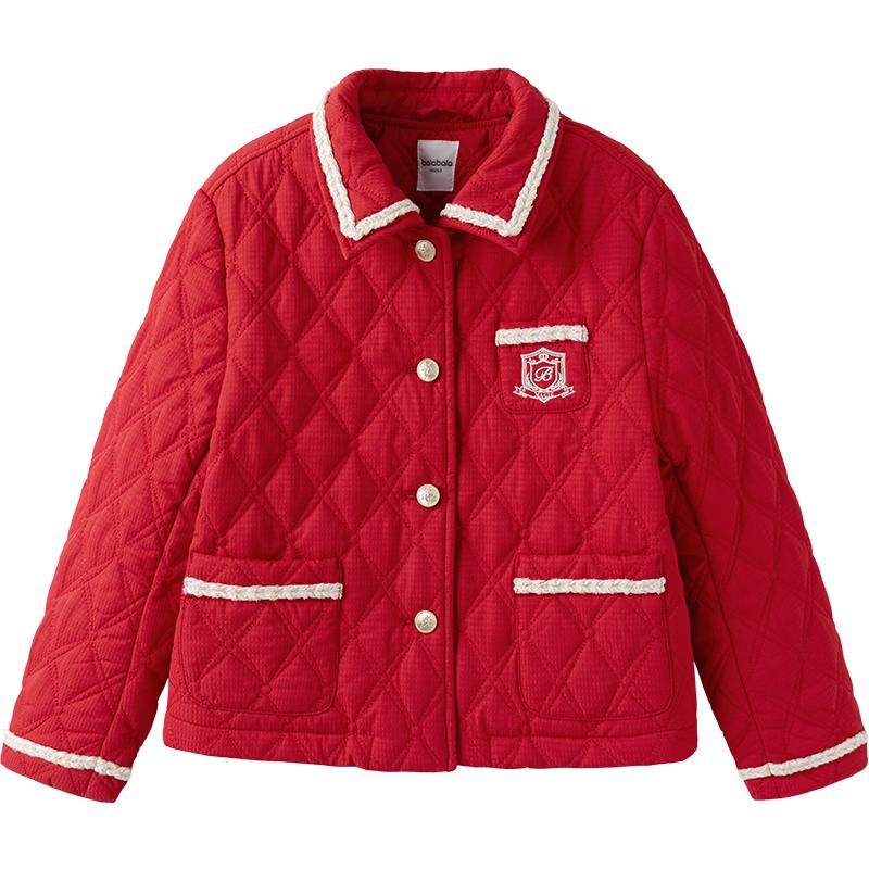 Balabala Girls' 2025 Spring Padded Jacket