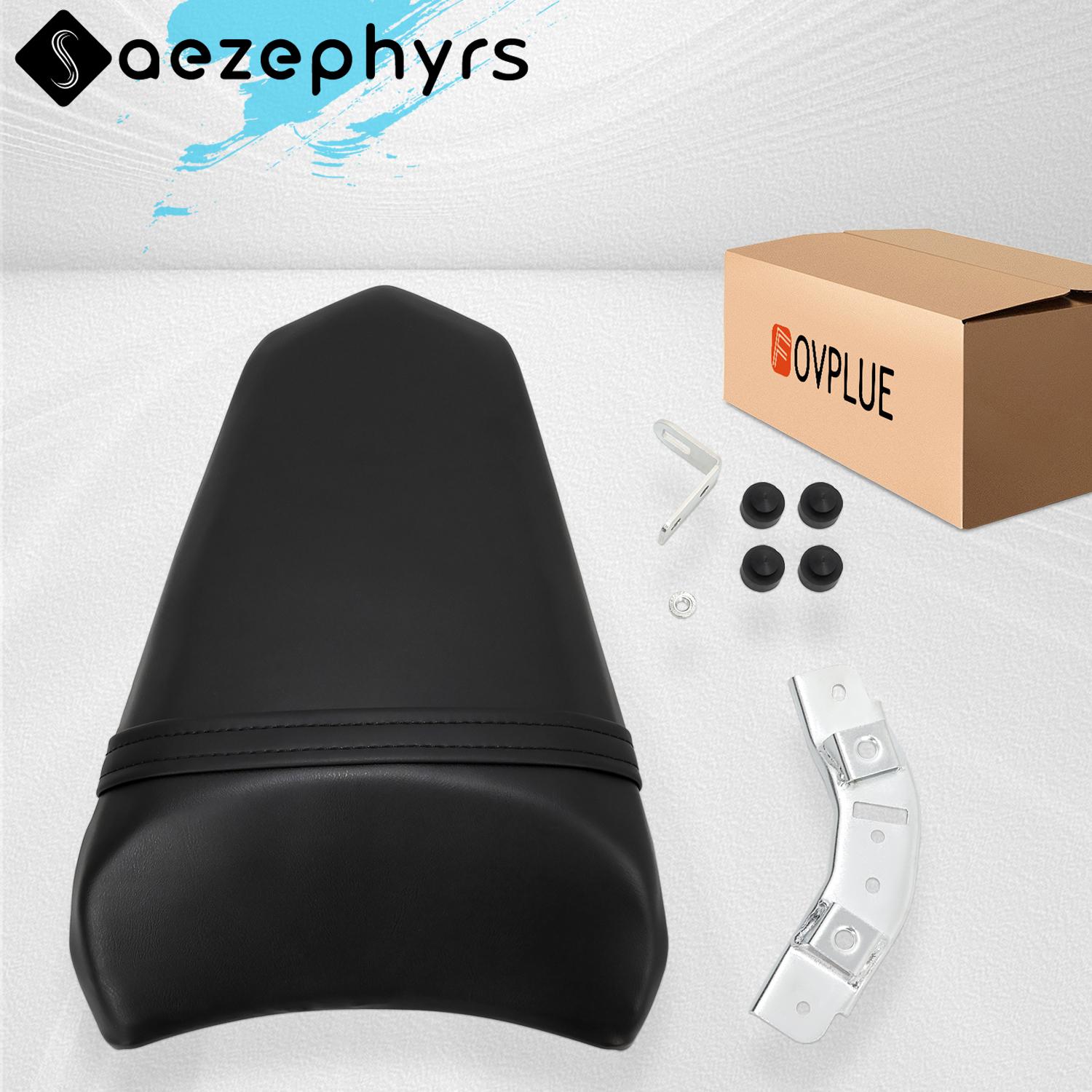 Rear Passenger Seat Cushion Pillion Motorcycle Accessories for kawasaki Ninja 650 EX650 Z650 2017-2021 2018 2019 2020 чёрный