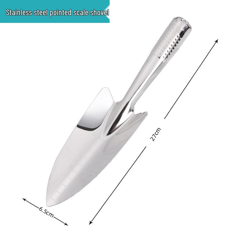 

Садова лопатка з нержавіючої сталі для посадки та використання на відкритому повітрі