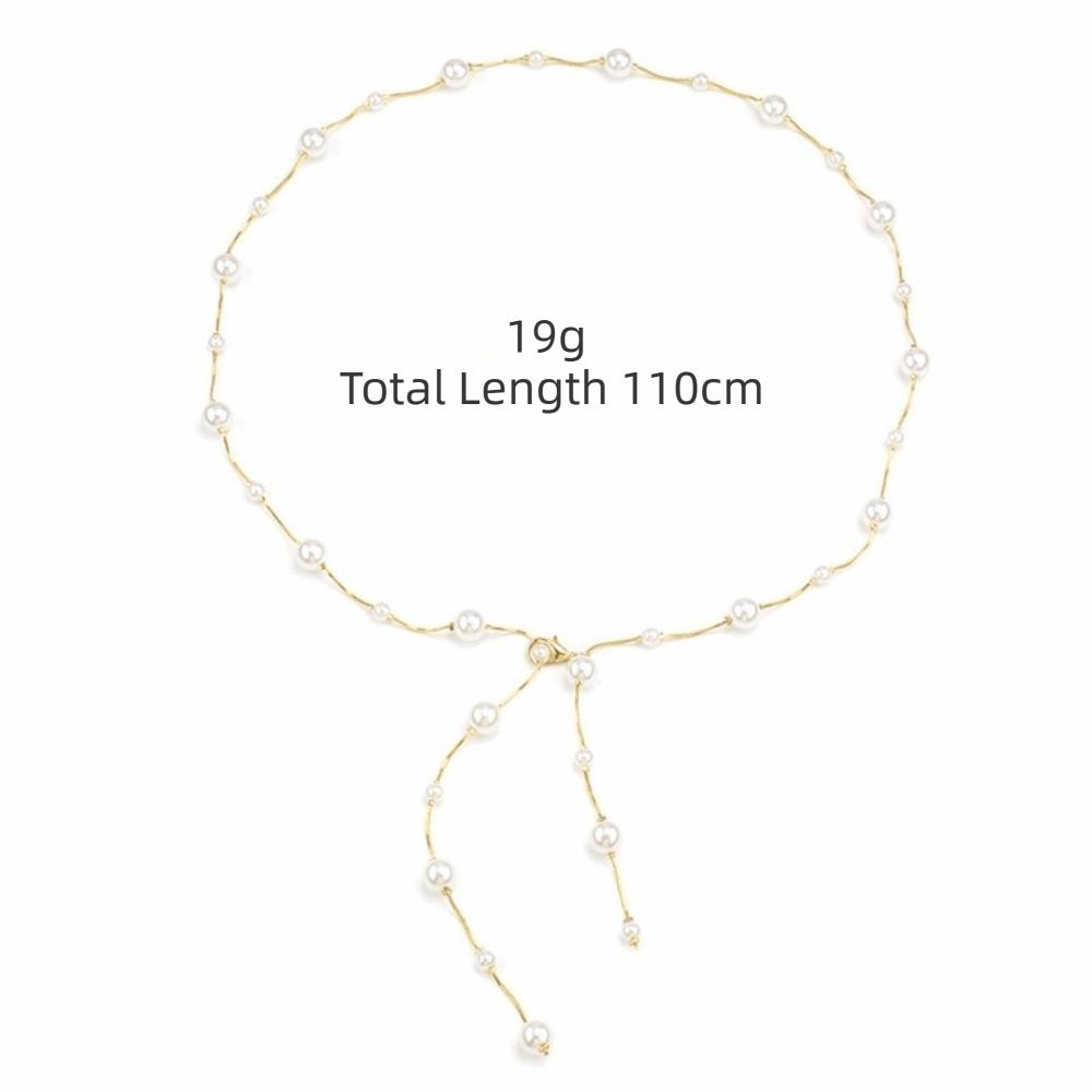 Dress Accessory Belly Chain Adjustable Hip Chain Fashion Body Chain Decor  Birthday Gift