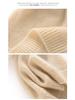 Women's Winter Cashmere Hat with Fox Fur Pom-Pom, Knitted Wool Ear Protection, Slimming and Warm Postpartum Design