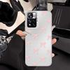 Case for Xiaomi Redmi Note 14 A2 13C 12 10 11 Pro 14C A1 Note 13 12 Pro Plus 12C Phone Cover Fashionable Red Pink Bow