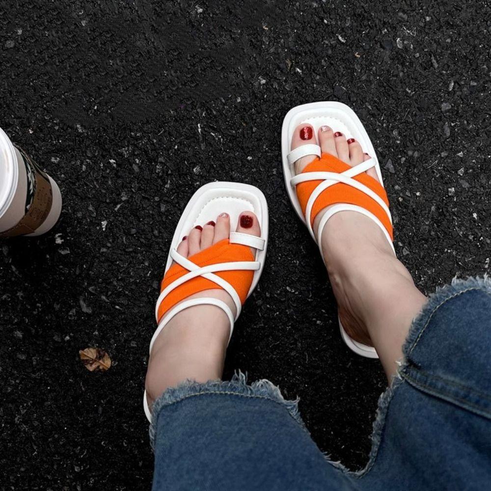 5Pairs Anti-slip Flip Flops Short Socks Splitting Toes Toe Socks Soft Half Feet Socks Summer