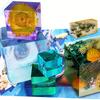 8 pcs Silicone Molds for Preserved Flower Specimens and Miniature Scene Decorations DIY Creative Resin Silicone Molds