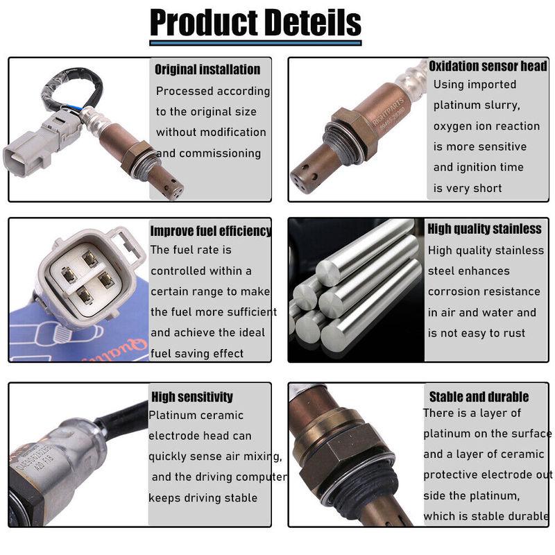 234-4416 Downstream O2 Oxygen Sensor 89465-0E040 For Toyota Sienna 3.5L 2011 2012 2013 2014 2015 Lexus RX350 3.5L 2010 2012-2014