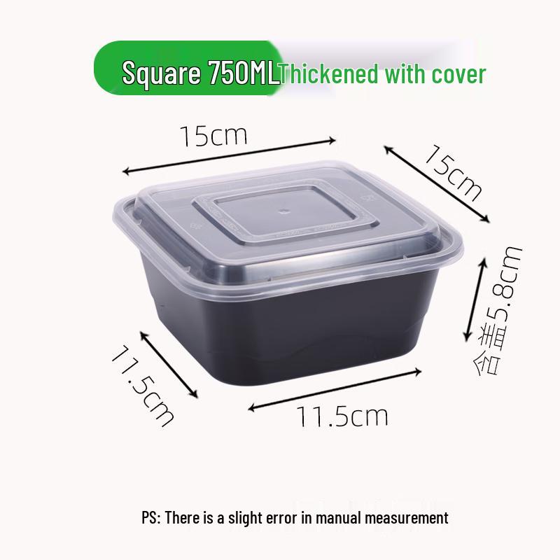 Lion Search Square Plastic Food Containers