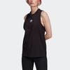 Adidas Originals Trefoil Casual Sports Breathable Sleeveless Tank Top Women tops Black GN2884