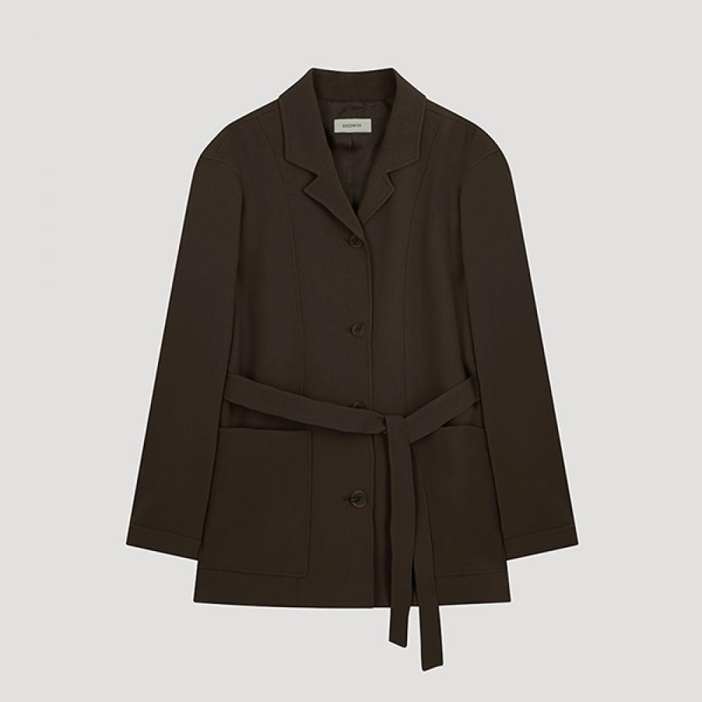 

She S miss пояс с карманом посередине куртка Swwjko31060 Dw dark brown/55