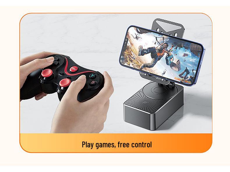 Endless Joy 3-in-1 Bluetooth Speaker: Desktop Stand, Charger, Music & Drama Playback