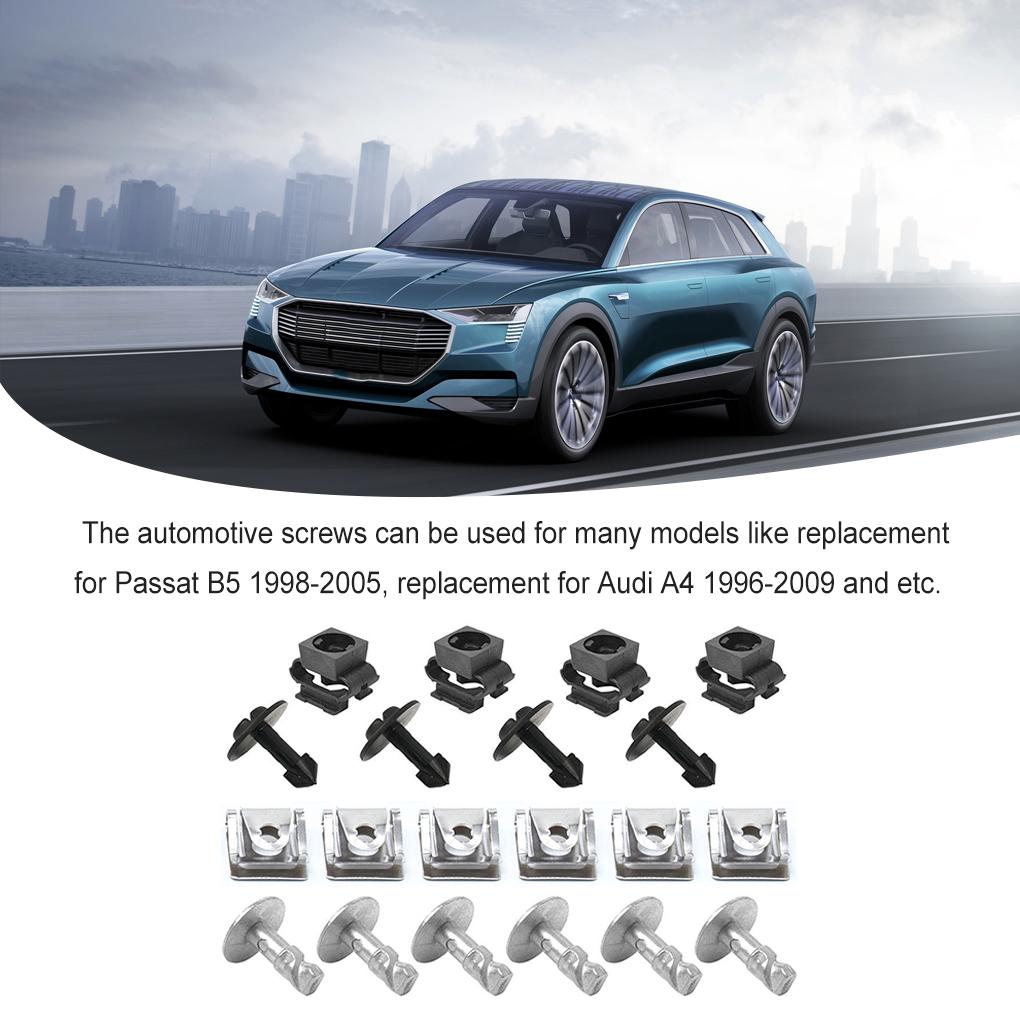 20 Stück/Satz Unter Motor Getriebeabdeckung Schraube Professionell Abnehmbar Abnehmbar Ersetzen Befestigung Metallmutter Zubehör