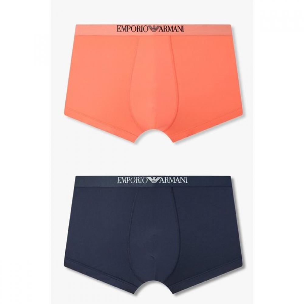 

Emporio Armani Men S gloSSy Center Color Block Logo Dorez Set Of 2 0816112002 S(95)