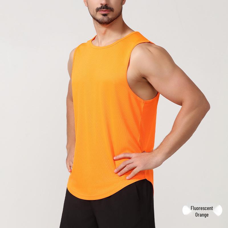 Men's Quick-Dry Summer Fitness Vest: Plus Size, Loose Fit for Running and Basketball