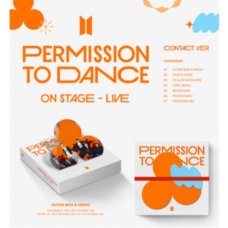 BTS Album PERMISSION TO DANCE ON STAGE - LIVE