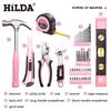 Portable Electric Screwdriver & Manual Tools Set: Includes Measuring Tape, Wrench, Pliers for Household Use