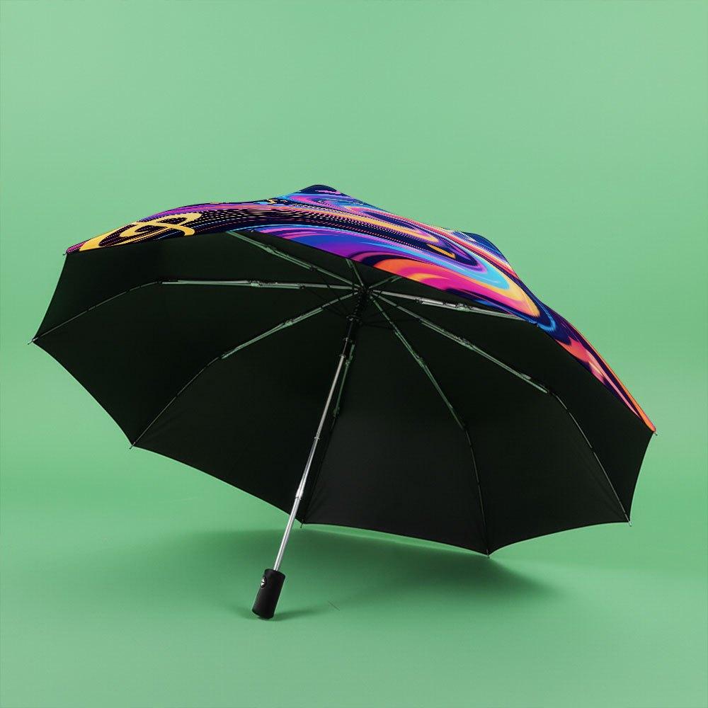 1pc Automatic Umbrella with Automatic Opening/Closing, Portable Collapsible Canopy, Automatic Umbrella Suitable for s, Stylish