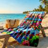 Roblox Beach Towel Super Soft & Absorbent Comfortable Lightweight Portable for Swimming,Beach,Camping, Travel, Beach Accessories,Gym