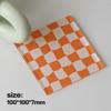 Square Acrylic Coasters Creative Twisted Checkerboard Grid Anti-scald Waterproof Mat Home Kitchen Heat Insulation Non-slip Mats