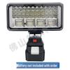 18V Makita-Compatible Lithium Work Light with USB Charging for Car Repairs and Emergencies
