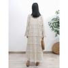 DIMANAF 2026 New Blue Cardigan Women Knitting Lace Long Vest Hollow Summer Style Basic Tops Tees Loose Clothing
