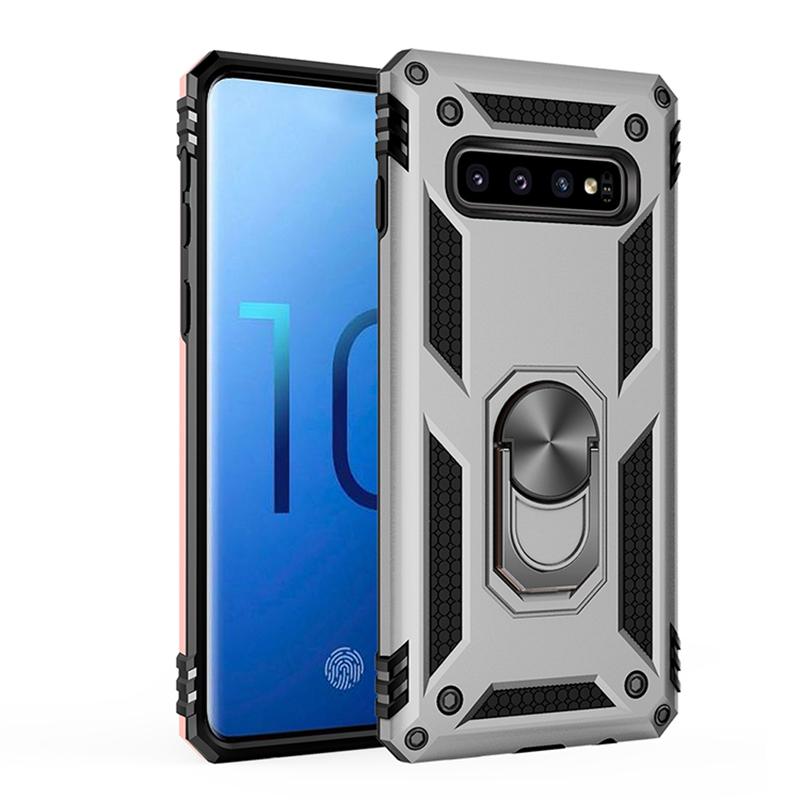 Anti-Fall-Hybrid-Schutz-Telefonhülle für Samsung Galaxy S10 5G S8 S9 Plus S10E Note 10 Pro Note 9 Note8 mit Fingerringabdeckung