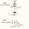 Rechargeable Hanging Fan Light Energy Saving Electric Fan Night Lamp  Outdoor Camping