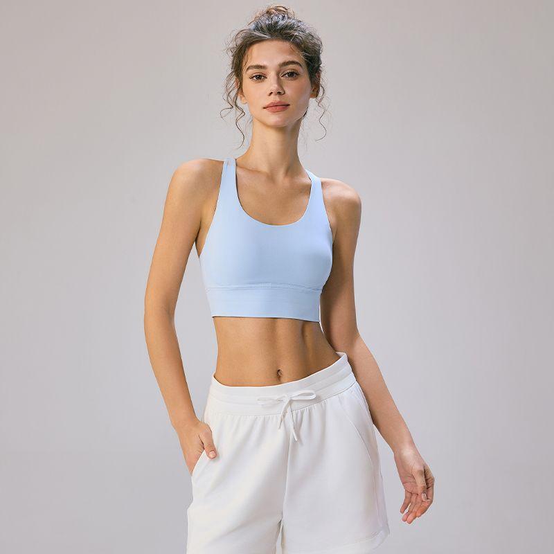 Mitaogirl Kendall Style Beauty Back Exercise Underwear Women's Outwear Bra Running Tops Fitness Yoga Wear Vest