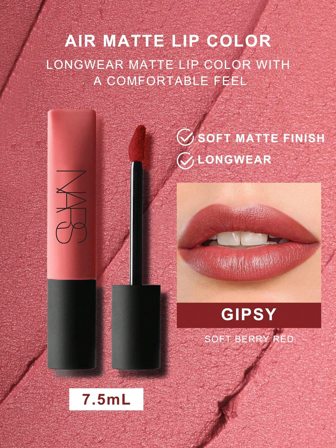 

NARS Air Matte Lip Color - GIPSY (Мягкий Ягодный Красный) | 7.5мл #GIPSY