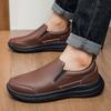 2026 New Premium Men's Everyday Slip-On Shoes - Non-Skid Tread with Cushioned Footbed & Breathable Material for Work and Leisure
