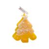 Kreatives Schneeflocken & Lebkuchen Duftendes Weihnachtskerzen-Ornament Geschenk