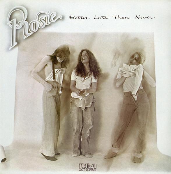 

LP Record ROSIE Better Late Than Never APL11498 RCA Victor 1976 US Rock Used