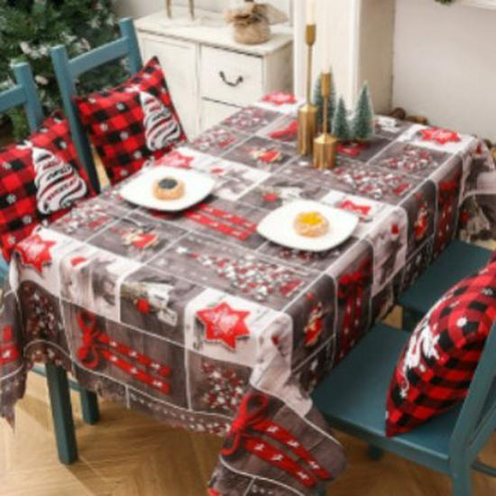 Creative Cross-Border Christmas Table Runner - Festive Holiday Decoration