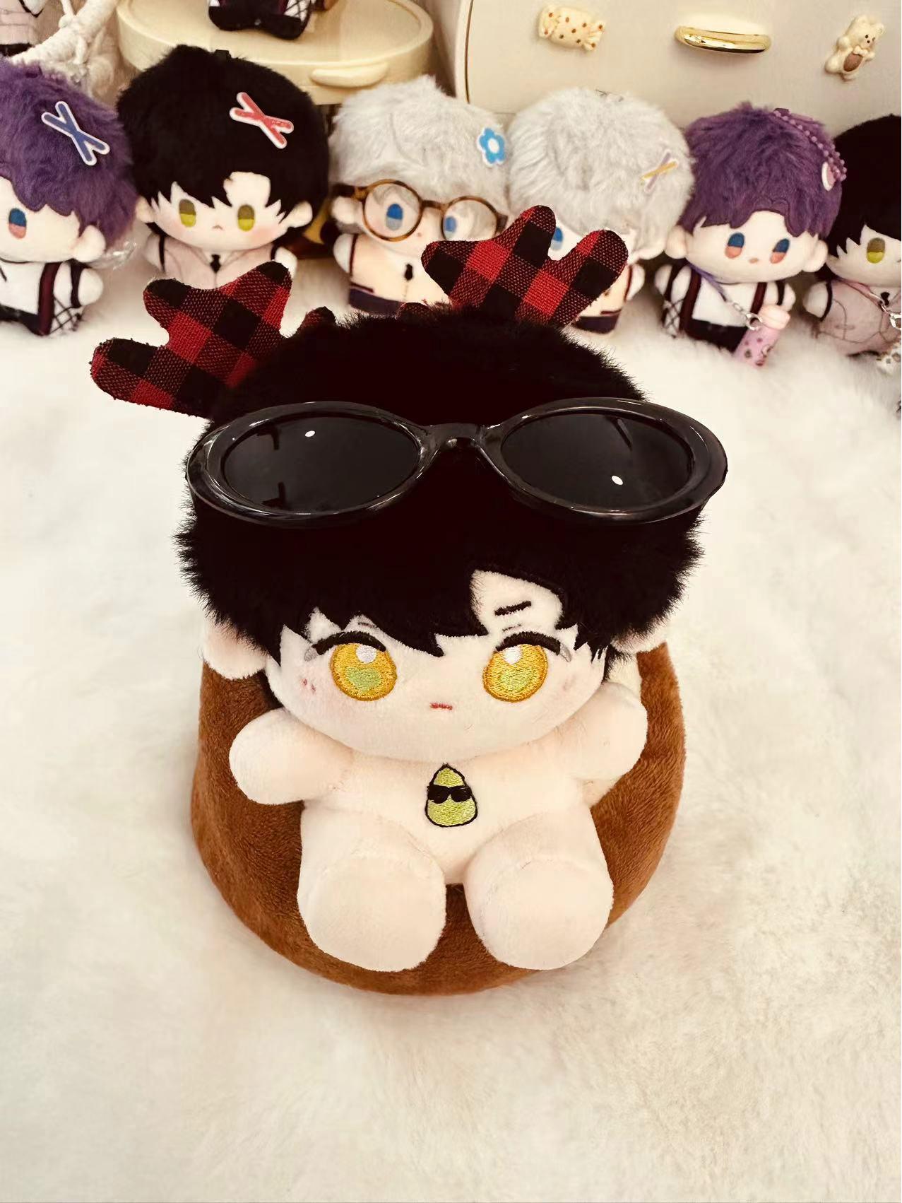 

Любовь и Глубокий Космос Цинь Чэ Хлопковый Плюшевый Набор Кукол: Ци Юй, Шэнь Синхуэй и Ли Шэнь Сидящая фигура 11 cm Pendant