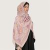 New Shawl Warm Winter Scarf Hijab Women Print Paisley Cashmere Pashmina Thick Wrap Head Neck Foulard Luxury  Blanket Echarpe
