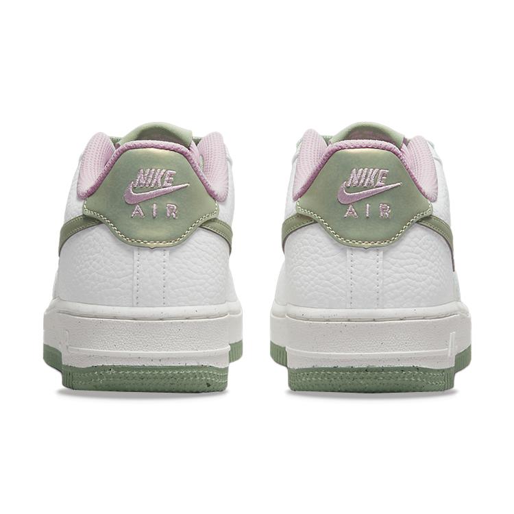New Nike Air Force 1 Low Summit White Honeydew GS DQ0360-100