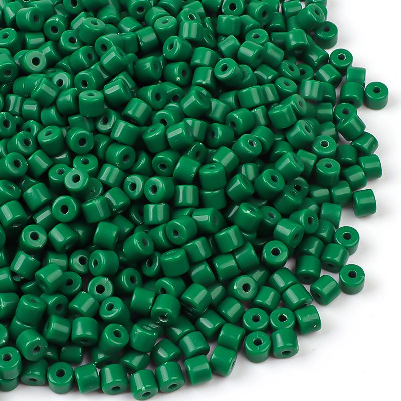 Bunte zylindrische Acrylperlen zur DIY-Schmuckherstellung