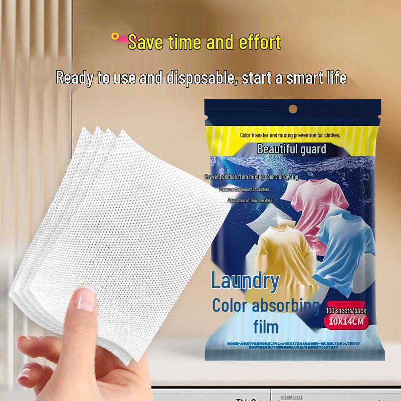 Color Lock Sheets: Anti-Bleeding, Non-Dyeing, Mixed Wash Laundry Separators