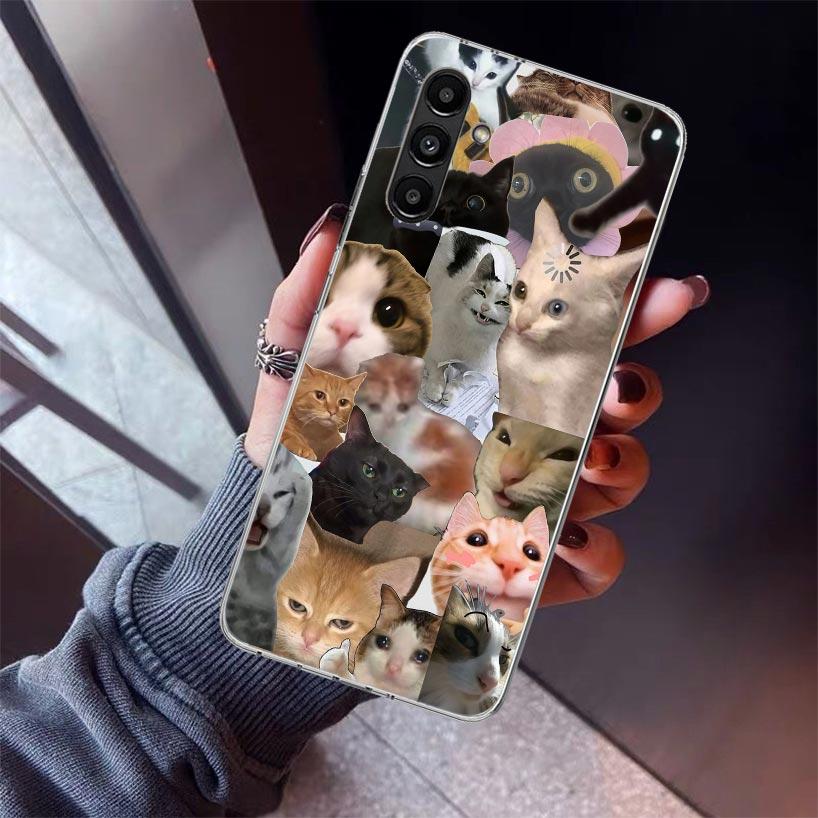 

Crying Cat Memes Phone Case For Samsung Galaxy A17 A16 A15 A14 A13 A57 A56 A55 A54 A53 A37 A36 A35 A34 A33 A26 A25 A24 A23 Galax Samsung A13 5G