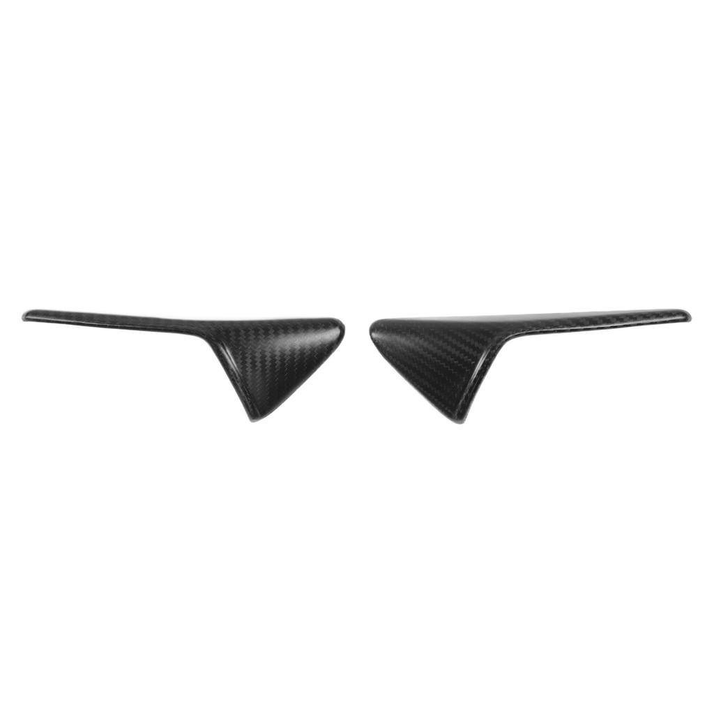 1 Pair Side Camera Vent Cover Trim Real Carbon   Decor Replacement for      