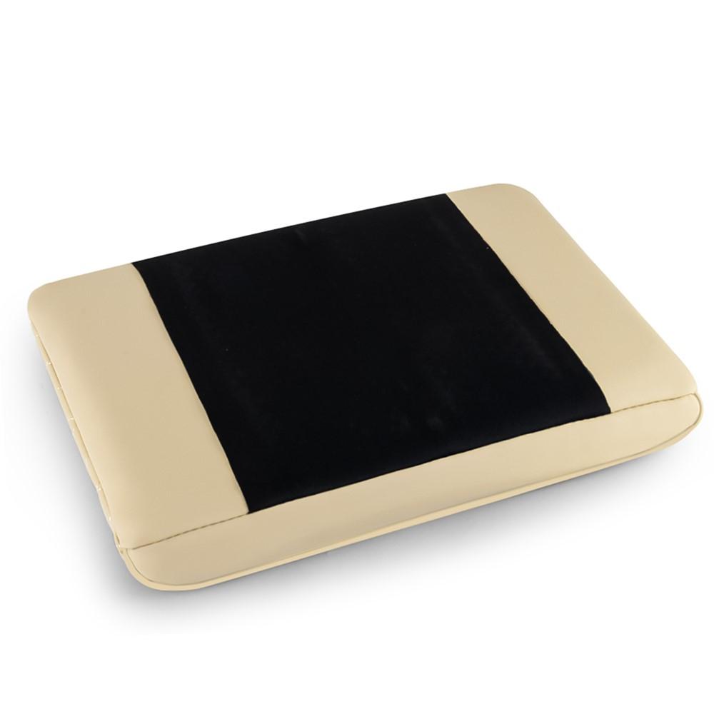 PU Leather Car Armrest Mat Center Console Arm Rest Protection Cushion Auto Storage Box Cover Pad For Honda Civic Mugen Accord
