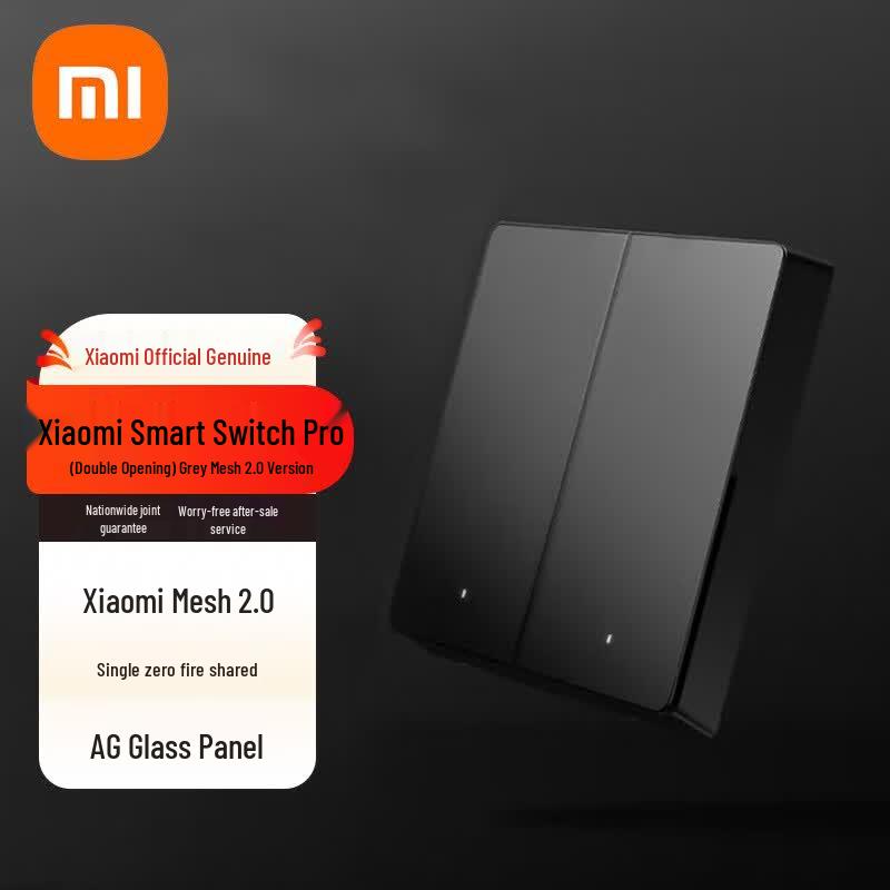 Xiaomi Smart Switch Pro Dual-Key Grey