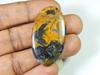 60Cts. Natural Pitersite Agate Oval Cabochon Loose Gemstone 24X43X05MM SK-946