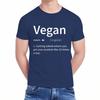 Solid Color Men Oneck T Shirt Casual Vegan Definition Protein Question Daily Humor TShirt Minimalist Men Teeshirt Mens Tshirt