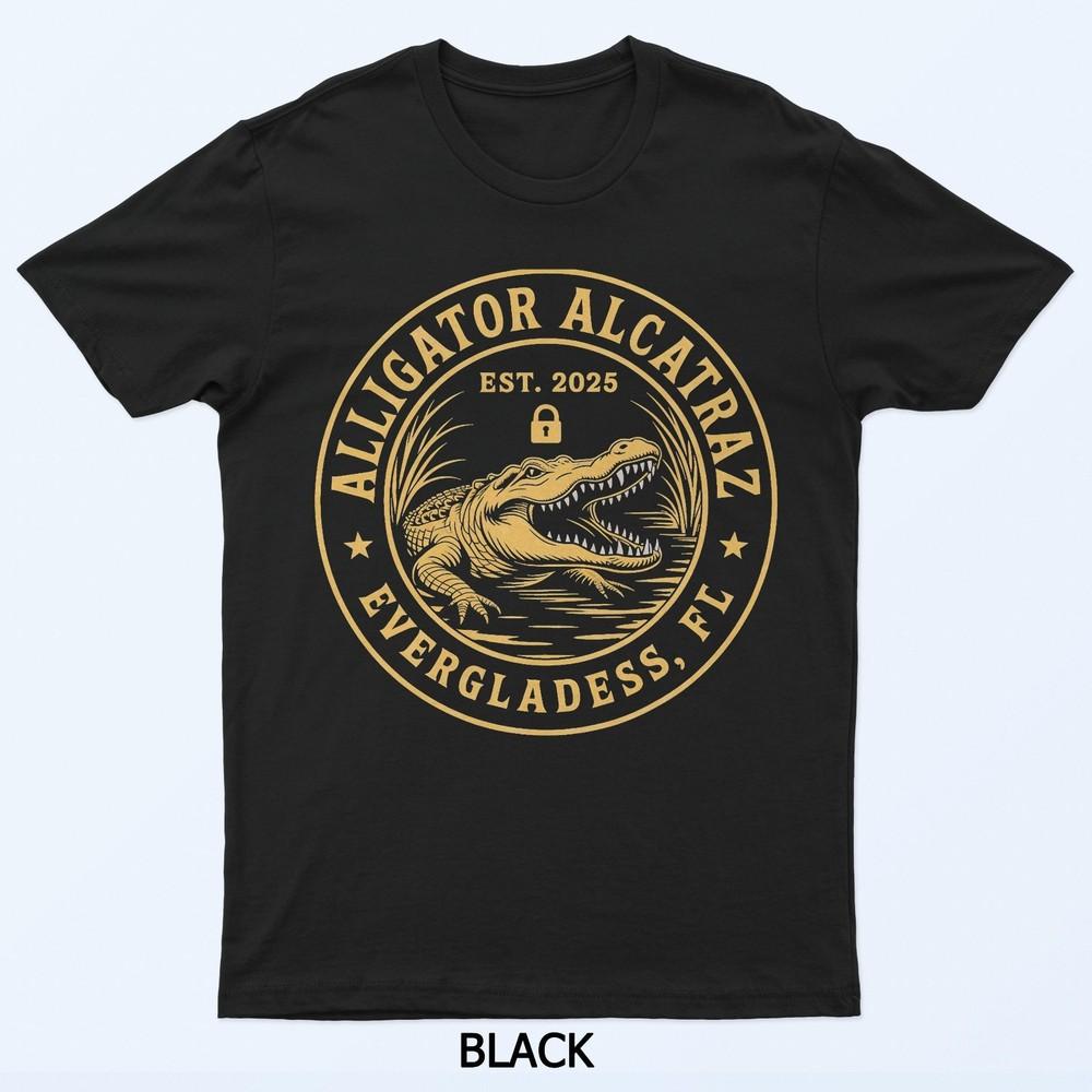 

Футболка с пародийным дизайном «Аллигатор Алькатрас Флоридские Эверглейдс» 2XL