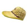 Bamboo Woven Safety Hat Construction Helmet Beanie Rattan Hat Fishing Hat for Men Fishing Gardening