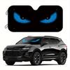 Universal Front Windshield Aluminum Foil Sunshade - Easy Installation & Storage